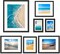 7 Pack Picture Frames Collage Wall Decor, Gallery Wall Frame Set for Wall Mounting or Tabletop Display, Multi Sizes Including 16x20-1, 11x14-2, 8x10-2,5x7-2 Family Photo Frames,Made of Solid Wood,Black